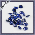 Schöne Rechteckform Octagon Blue Synthetic Spinel Gem